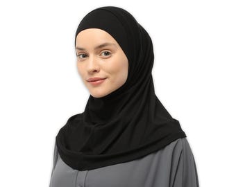Hijab tulband en muts, instant hoofddoek, onder hijabmuts, moslimhoofddoek, bescheiden hijab in meerdere stijlen voor vrouwen