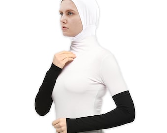 Sleeves to Cover Arms for Comfort and Style | Prayer Cuff in Combed Cotton | Chic Hijab Accessory | Hijab Cuff for Prayer