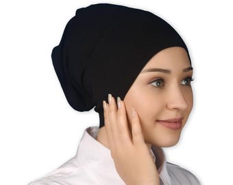 Quick & Chic: Long Hijab Bonnet for Instant Everyday Wear | Practical Undercaps Hijab | Instant  Islamic Bonnet