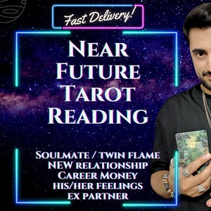 Lecture de tarot du futur proche Livraison rapide | Amour, carrière, chemin de vie | Lecture psychique rapide et détaillée | J'adore la lecture du tarot