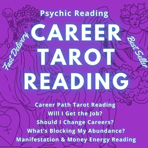 Career Money Tarot Reading | Job, Success & Financial Psychic Guidance | Accurate Tarot Reading Fast Delivery | Psychic Reading