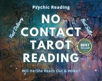 No Contact Love Tarot Reading | Will He/She Reach Out & When? | Same Day Psychic Reading | Ex, Twin Flame, Soulmate, Reconciliation Reading