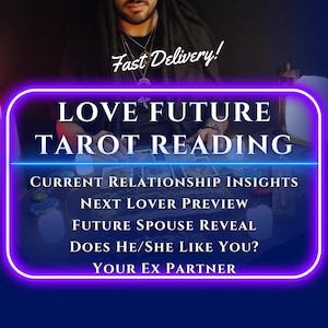 Genaue Liebes-Tarot-Lesung - nächste Liebhaber, Zukünftige Ehepartner, Ex-Partner & Beziehungs-Einblicke - schnelle ehrliche Tarot-Lesung
