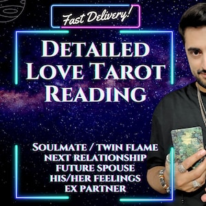 Lettura dei Tarocchi dell'Amore Veloce | Lettura dell'Anima Gemella & Fiamma Gemella | Previsioni d'Amore Psichiche Accurate
