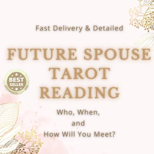 Zukünftige Ehepartner Psychische Tarot-Lesung, Zukünftige Ehemann-Tarot-Lesung, Soulmate & Twin Flame-Lesung, Liebes-Tarot-Lesung, Ehe-Lesung