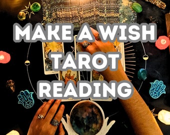 Make a Wish Psychic Love Tarot Reading Online Same Day, Soulmate Relationship Blind Reading, Spirituel Medium Divination