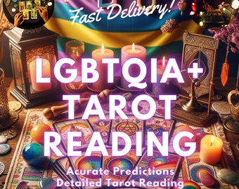 Detaillierte LGBTQIA + Love Tarot Legung: Psychische Einsicht am selben Tag