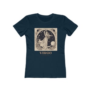 Virgo Zodiac Boyfriend Tee for Women