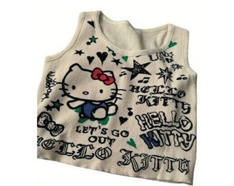 Hello Kitty Y2K Tank Top