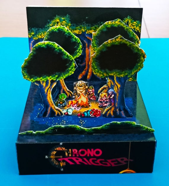 クロノ・トリガー（スーパーファミコン） — 印刷可能なジオラマ