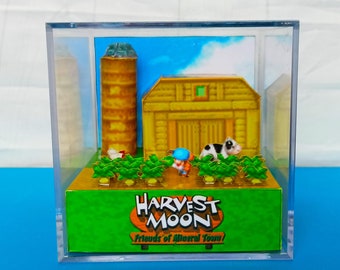 Harvest Moon: Friends of Mineral Town - Diorama Würfel Vorlage