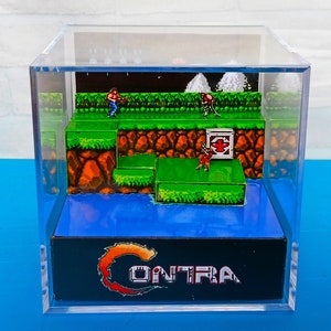 Contra NES - Diorama-kubmall, Retrospel