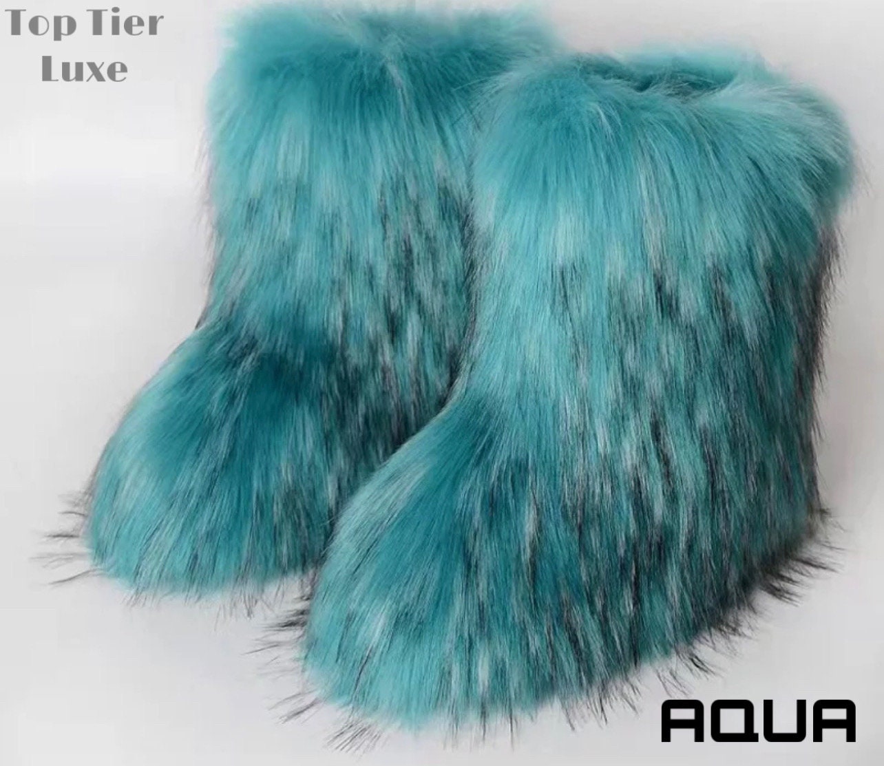 acg boots with fur