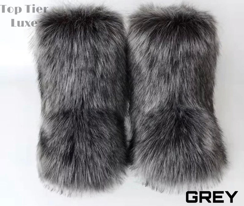 custom fur boots