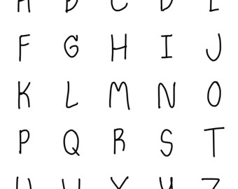 My Handwriting Font