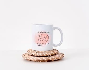 Enneagram two mug for type 2