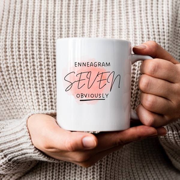 Enneagram Seven mug for type 7 personality