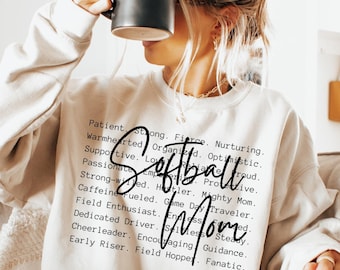 Softball Mom png svg, Softball Mom words png svg, Gift for Softball Mom, Softball Mom Shirt, sublimation