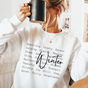 Winter Words png svg, Cozy Sweaters, Winter tshirt design png, Winter 2025 png svg, Winter Season png svg, Winter girly png, Snow Season png