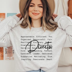 Director words png svg, School Director sublimation, Gift Idea, Director appreciation, DTF, cut file, shirt design, back to school