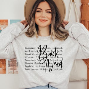 Book Nerd words png svg, Funny Book Lover png svg, Reading png svg, Book Lover Gift png svg, Bookish png svg, Book Nerd sublimation