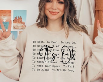 Es ist in Ordnung Worte png svg, Es ist in Ordnung, nicht in Ordnung zu sein png svg, motivierende Sublimation, psychische Gesundheit png svg, positive inspirierende Zitate