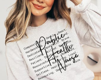 Public Health Nurse Words png svg, Nurse Sublimation, Public Health Heroes, Gift Idea, Nurse appreciation, Public Health shirt designs