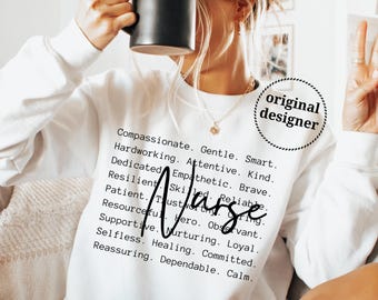 Nurse Words PNG SVG, Shirt Design, Sublimation (Digital Download)