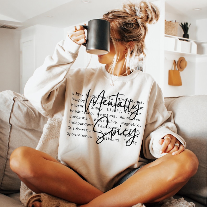 Psychisch würzige Wörter png svg, lustige Sublimation von psychischer Gesundheit, sarkastische png svg, trendiger Frauensarkasmus, freche png svg, lustige Mama png svg Bild 1
