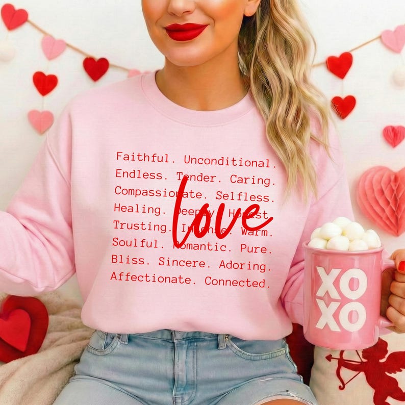 Love Words png svg, Love tshirt design png, Valentines Day png svg, Love definition png svg, Love sublimation, Kind words png svg, Romance image 3