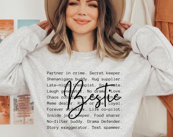 Palabras para mejores amigas PNG SVG, diseños de camisetas para mejores amigas, sublimación (descarga digital)