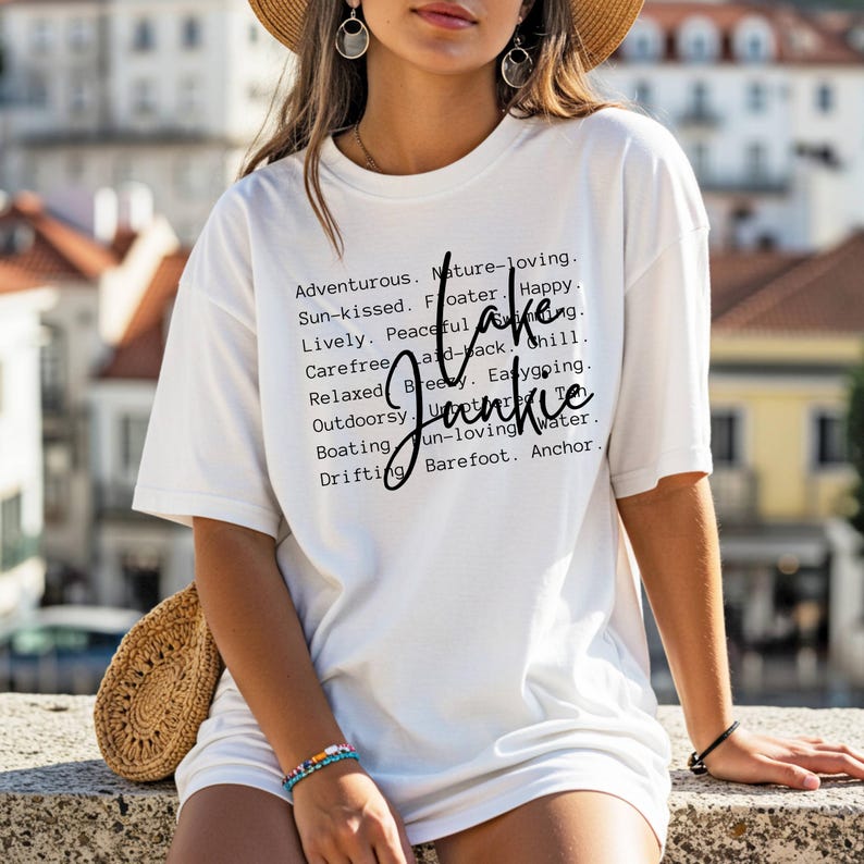 Lake Junkie words png svg, Lake Life Png Sublimation, Shirt Design, Summer Lake Days, Lake Vibes, Gift Idea, Summer love image 3