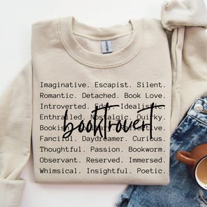 Booktrovert words png svg Funny Book Lover png svg, positive quotes png svg, Book Lover png svg, Reading png svg, Book Lover Gift png svg image 2