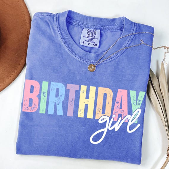 Birthday Girl png, Birthday sublimation, Gift for Birthday Girl, Digital Download, Birthday Party, Shirt Design, trendy, popular