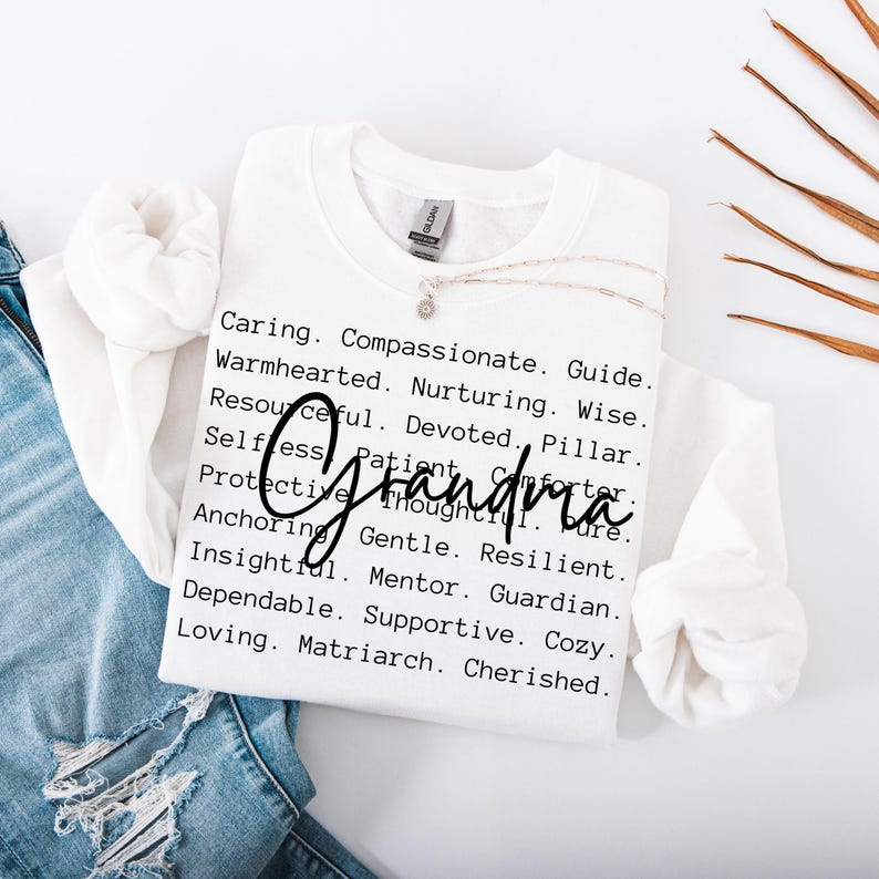 Mormors ord png svg, mormors t-shirtdesigner, mormors sublimering, present till mormor png svg, mormors uppskattning, mormors kärlek png svg bild 4