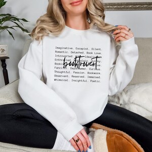 Booktrovert words png svg Funny Book Lover png svg, positive quotes png svg, Book Lover png svg, Reading png svg, Book Lover Gift png svg image 7