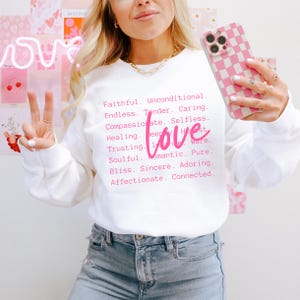Love Words png svg, Love tshirt design png, Valentines Day png svg, Love definition png svg, Love sublimation, Kind words png svg, Romance image 9