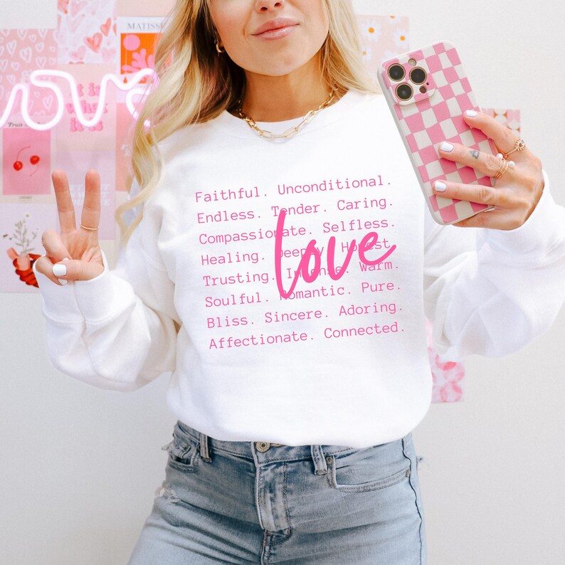Love Words png svg, Love tshirt design png, Valentines Day png svg, Love definition png svg, Love sublimation, Kind words png svg, Romance image 9