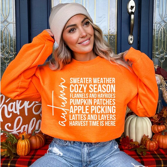 Autumn Words png, Cozy Sweaters, Autumn tshirt design png, Autumn sublimation, Autumn Season png, Autumn girly png, Trendy fall, Minimal