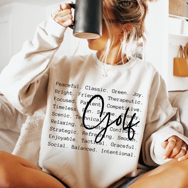 Golf Words PNG SVG, Golfer Shirt Design, Sublimation (Digital Download)