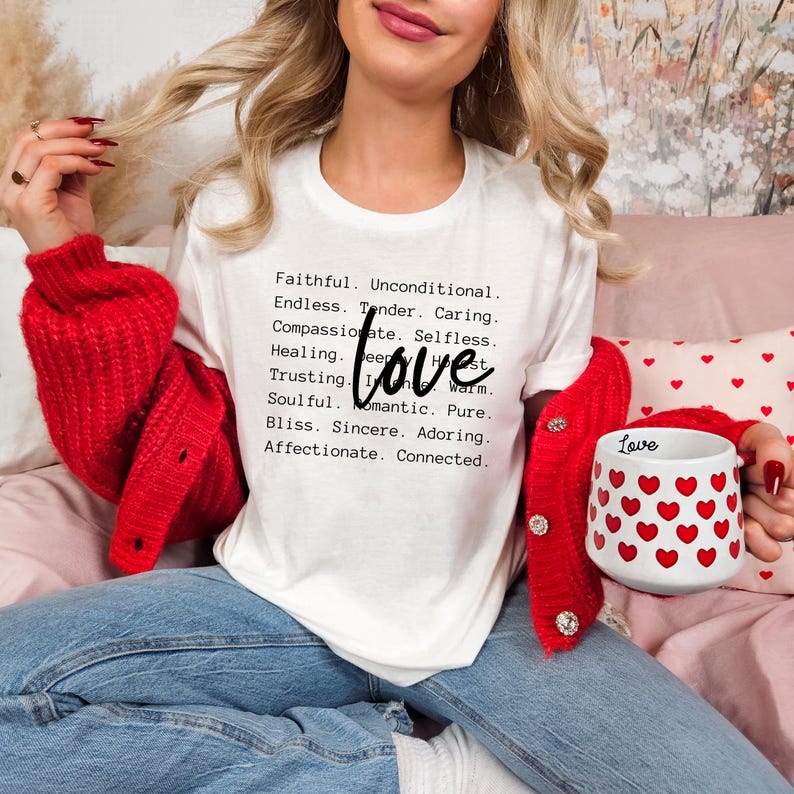 Love Words png svg, Love tshirt design png, Valentines Day png svg, Love definition png svg, Love sublimation, Kind words png svg, Romance image 1