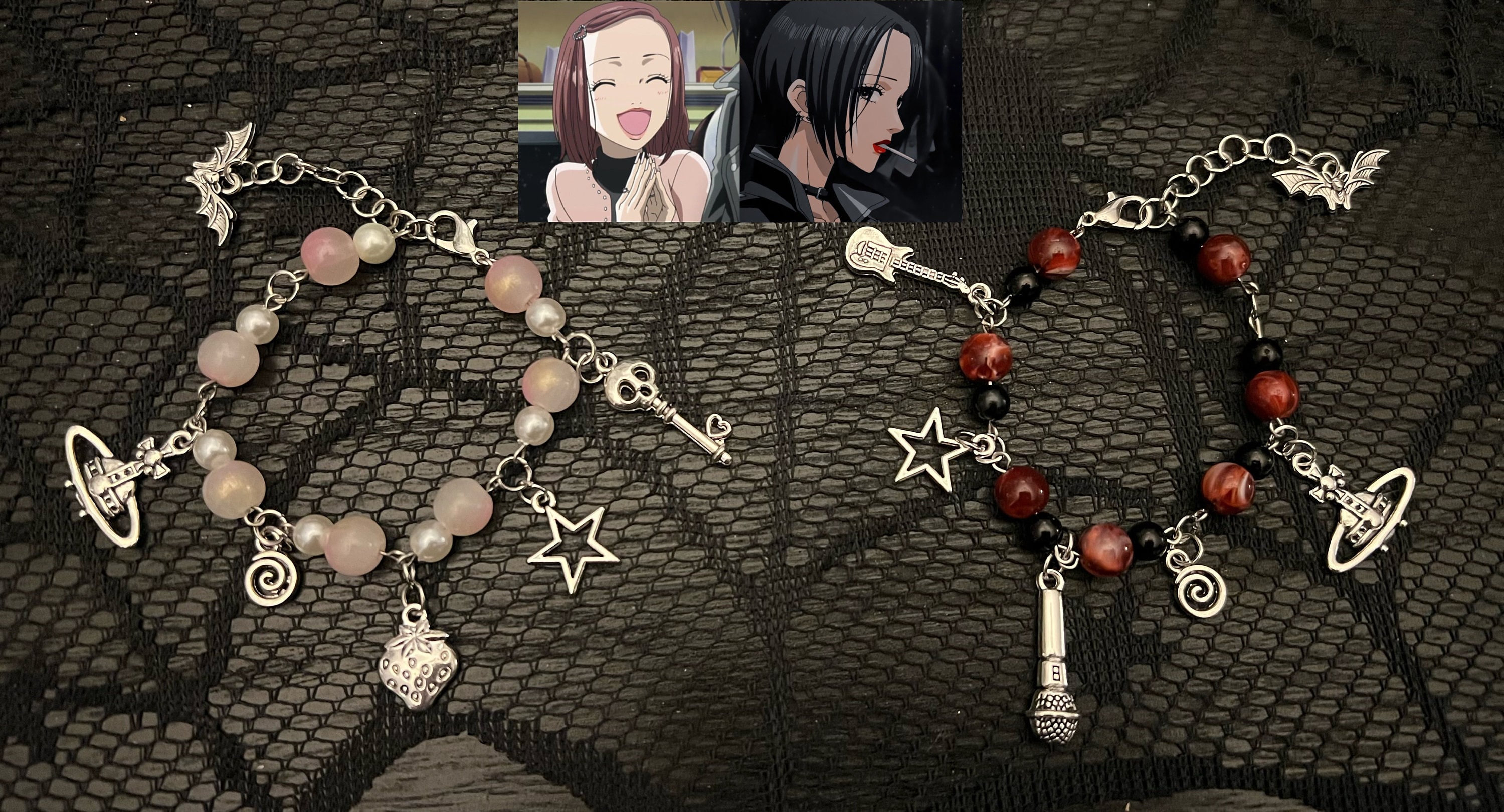 eternal bond: hachi & nana friendship bracelets