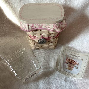 Longaberger 2004 Horizon of Hope American Cancer Society witgekalkte mand +++