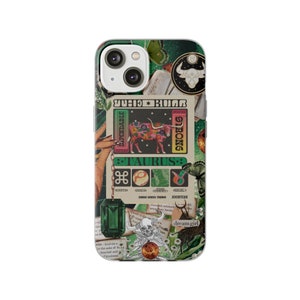 Telefoonhoesje Taurus Zodiac – aards en elegant astrologisch cadeau – horoscoopontwerp – Coque Téléphone Taureau – Funda Celular Tauro