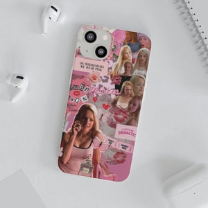 Mean Girls-telefoonhoesje – Regina George Esthetic – Fetch & Pink Vibes – Coque Téléphone Plastique – Funda Celular Rosa