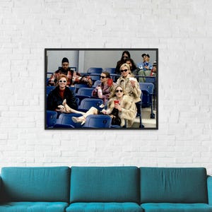 Sex and the City Vintage- Nostalgic Colorful Photo - Iconic Tv Show female friendship - Stylish Horizontal Digital Print