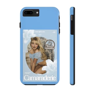 Sabrina Carpenter Pop Music Tough Phone Case - Stylish Music-Inspired Streetwear Accessory, Artist Merch Gift, Protective Camaraderie Case,