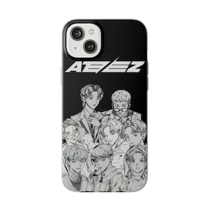 ATEEZ-telefoonhoesje: perfect cadeau voor ATEEZ-fans, kerstcadeau, gratis verzending en uniek ontwerp