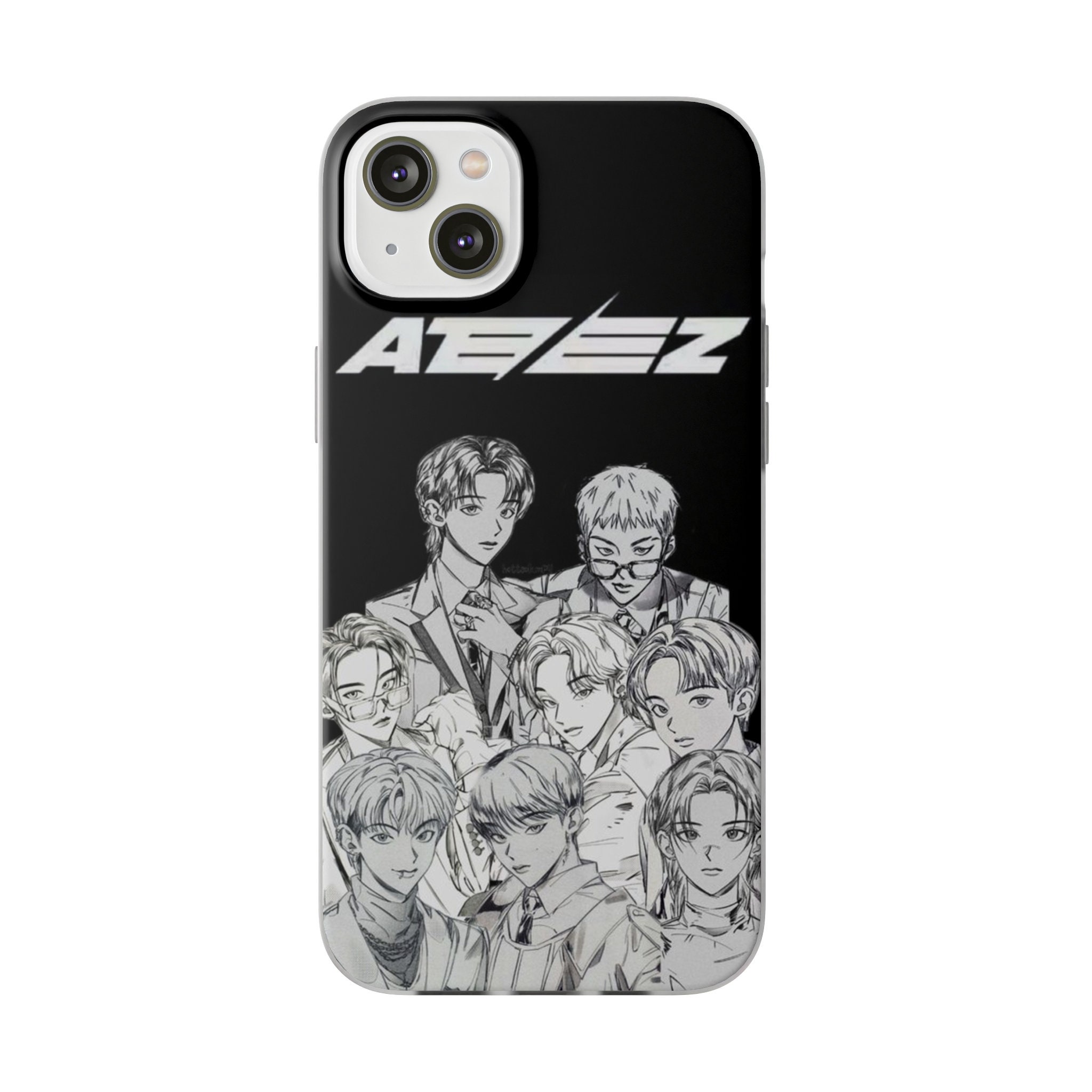 ATEEZ Manga Art Phone Case: K-pop Fan Gift - Etsy