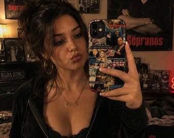 The Sopranos Collage Phone Case: Mob TV Show Fan Gift
